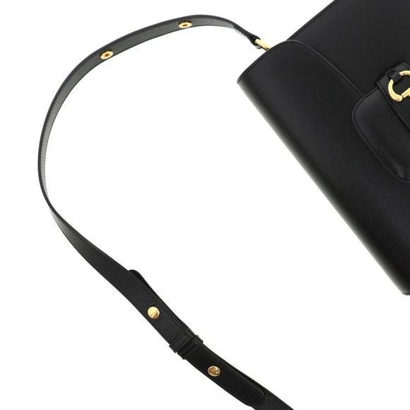 Gucci Shoulder Bag Horsebit Black - Picture 5 of 6